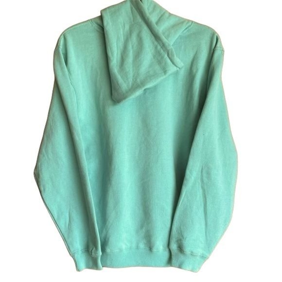 TURQUOISE WOMENS HOODIE  SZ:M  NWOT - Picture 2 of 4